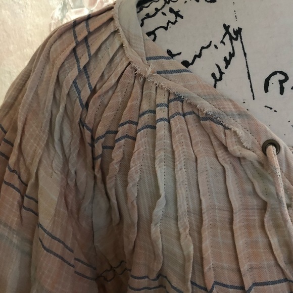 FREE PEOPLE CLOUD BREAKER BOHO TOP - Picture 6 of 9